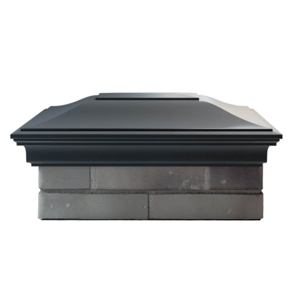 Колпак Zking Монблан Серый на столб 2х1.5 кирпича (515х385мм) в Харцызске фото