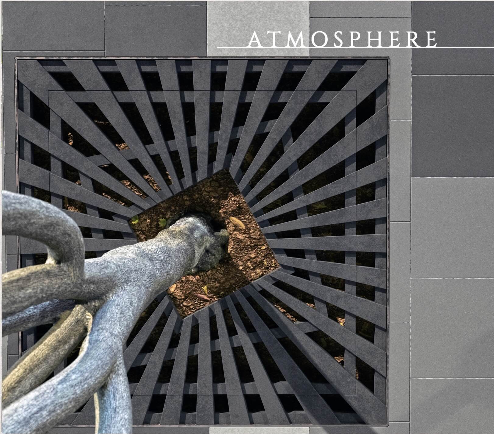 Приствольная решетка для дерева ZKING ATMOSPHERE 1.2х1.2м Черная в Харцызске фото