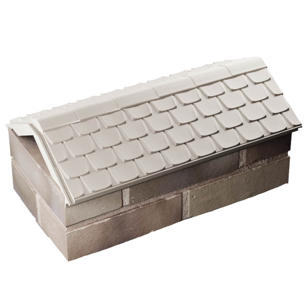 Парапет Zking Эльбрус Бежевый с посадкой на 1 кирпич (255мм) в Харцызске фото