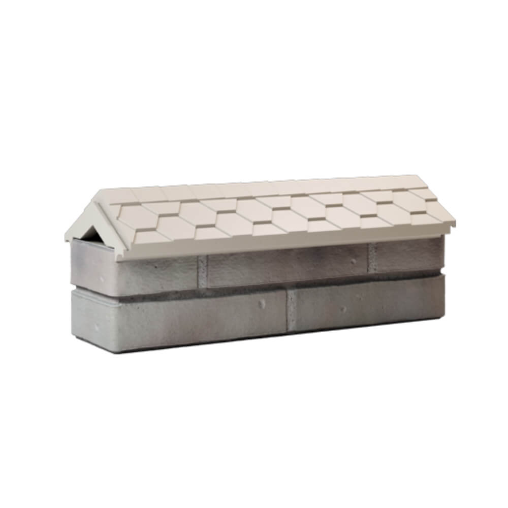 Парапет Zking Эверест Бежевый с посадкой на 0.5 кирпича (130мм) Харцызск фото