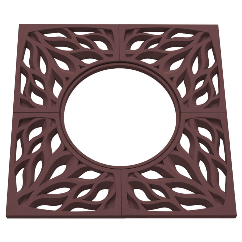 Приствольная решетка для дерева ZKING CRUST 1.2х1.2м Коричневая в Харцызске фото