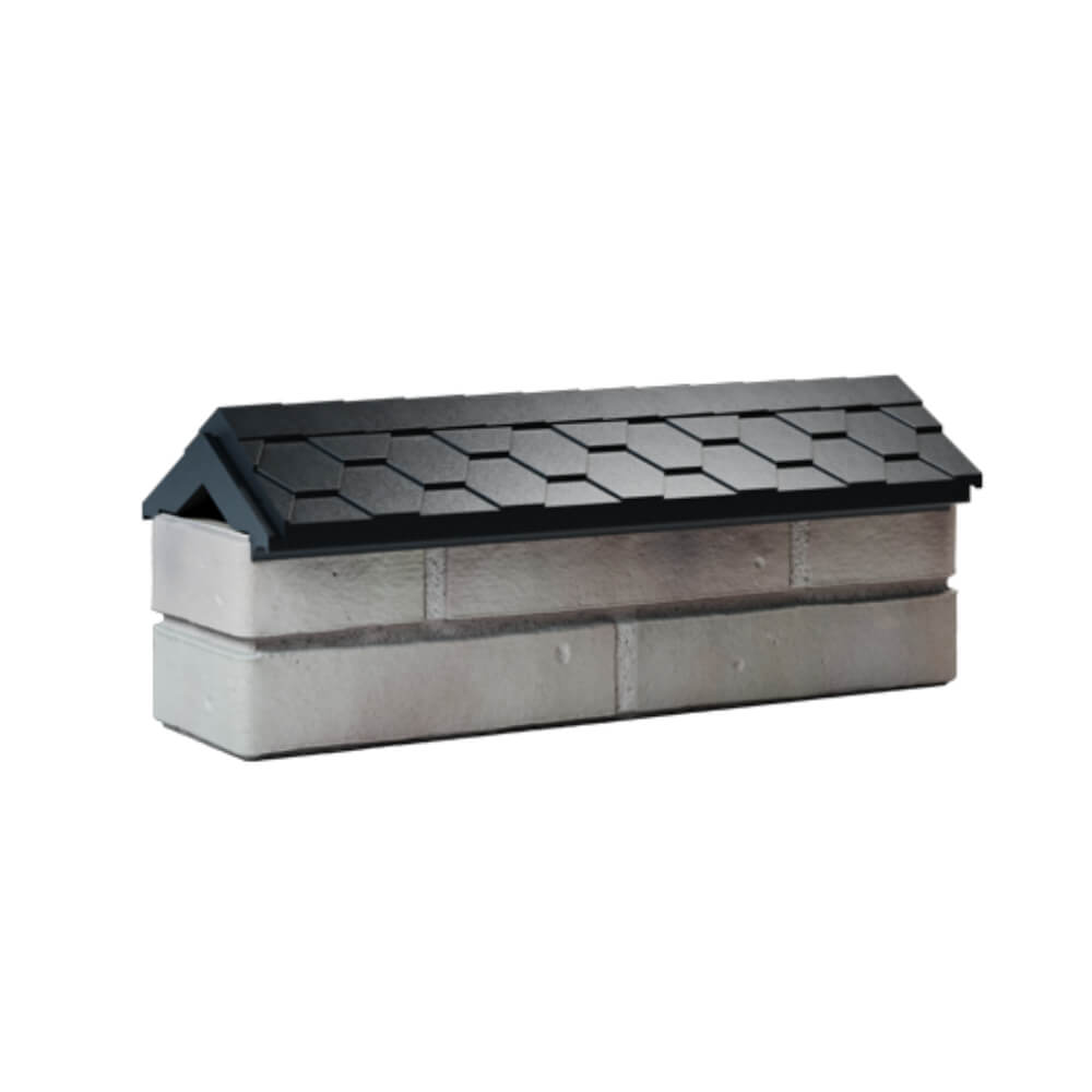 Парапет Zking Эверест Черный с посадкой на 0.5 кирпича (130мм) Харцызск фото