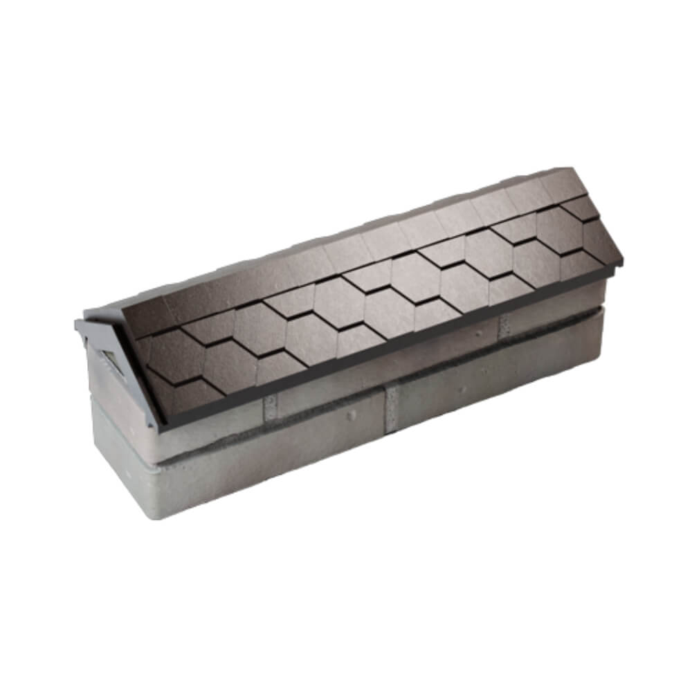 Парапет Zking Эверест Коричневый с посадкой на 0.5 кирпича (130мм) в Харцызске фото