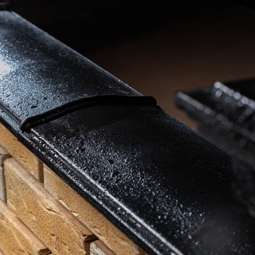 Парапет Zking Монблан Черный посадка на 0.5 кирпича (130мм) в Харцызске фото