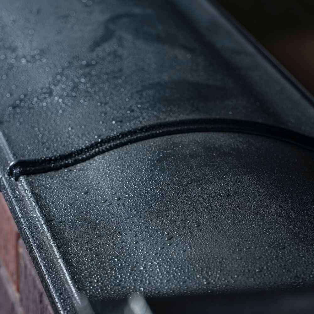 Парапет Zking Монблан Черный посадка на 0.5 кирпича (130мм) в Харцызске фото