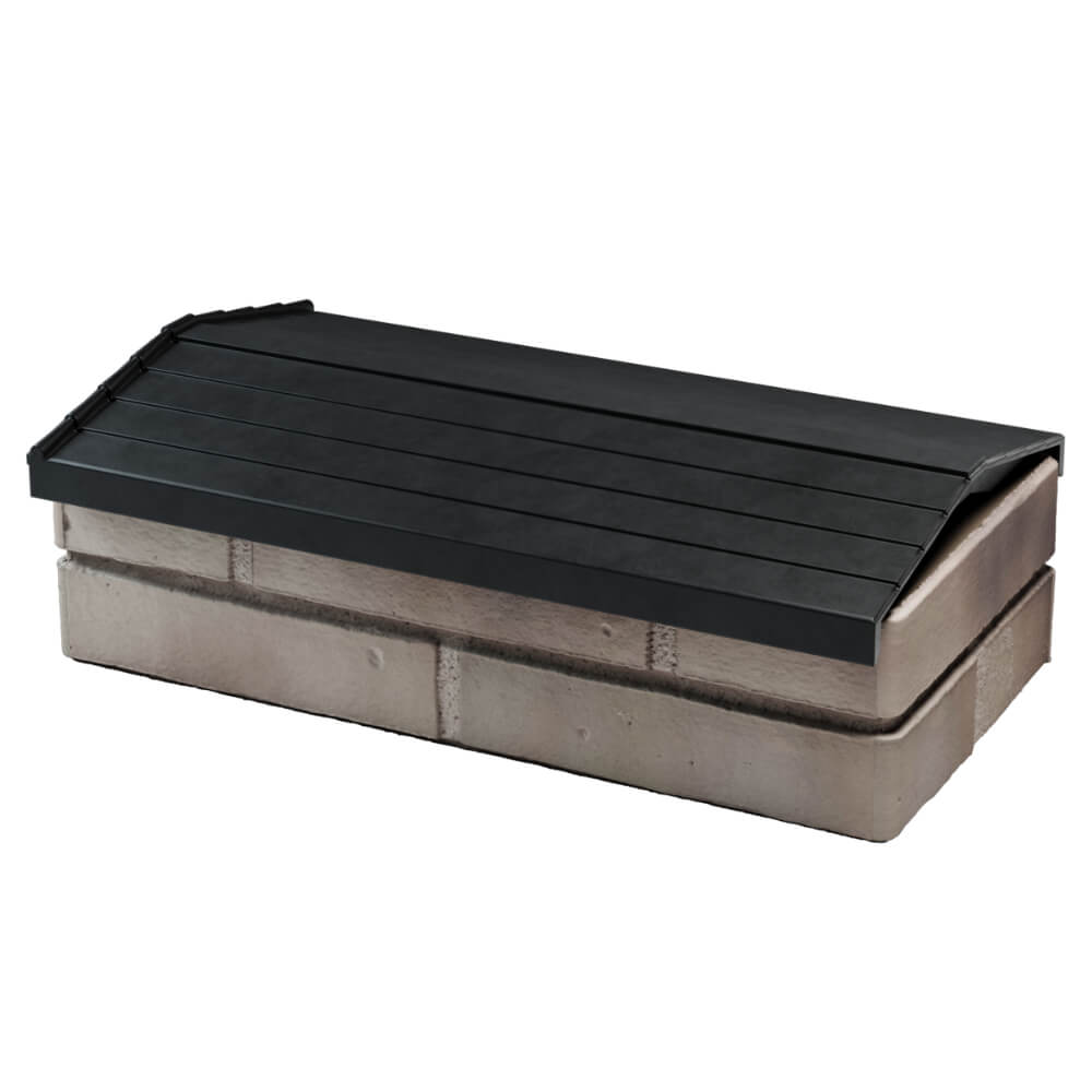 Парапет Zking Бона ХайТек Черный с посадкой на 1 кирпич (200/225/255мм) в Харцызске фото