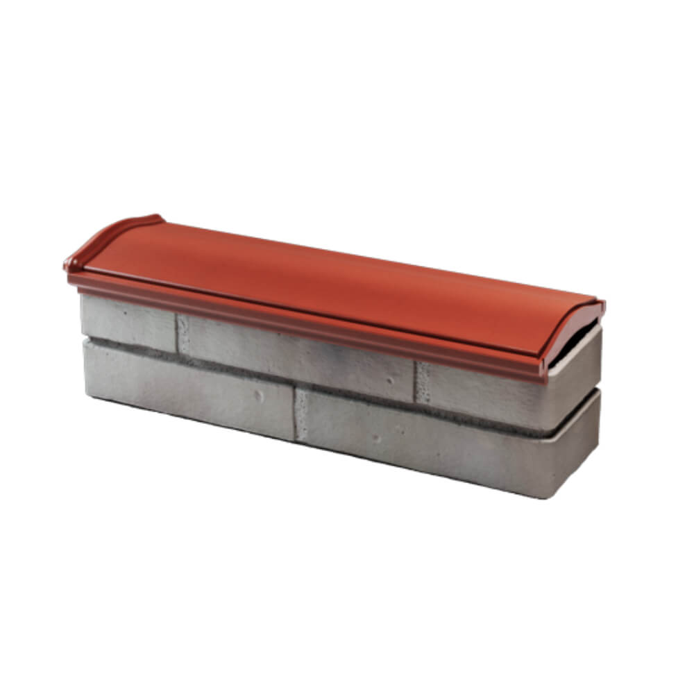 Парапет Zking Монблан Красный посадка на 0.5 кирпича (130мм) в Харцызске фото