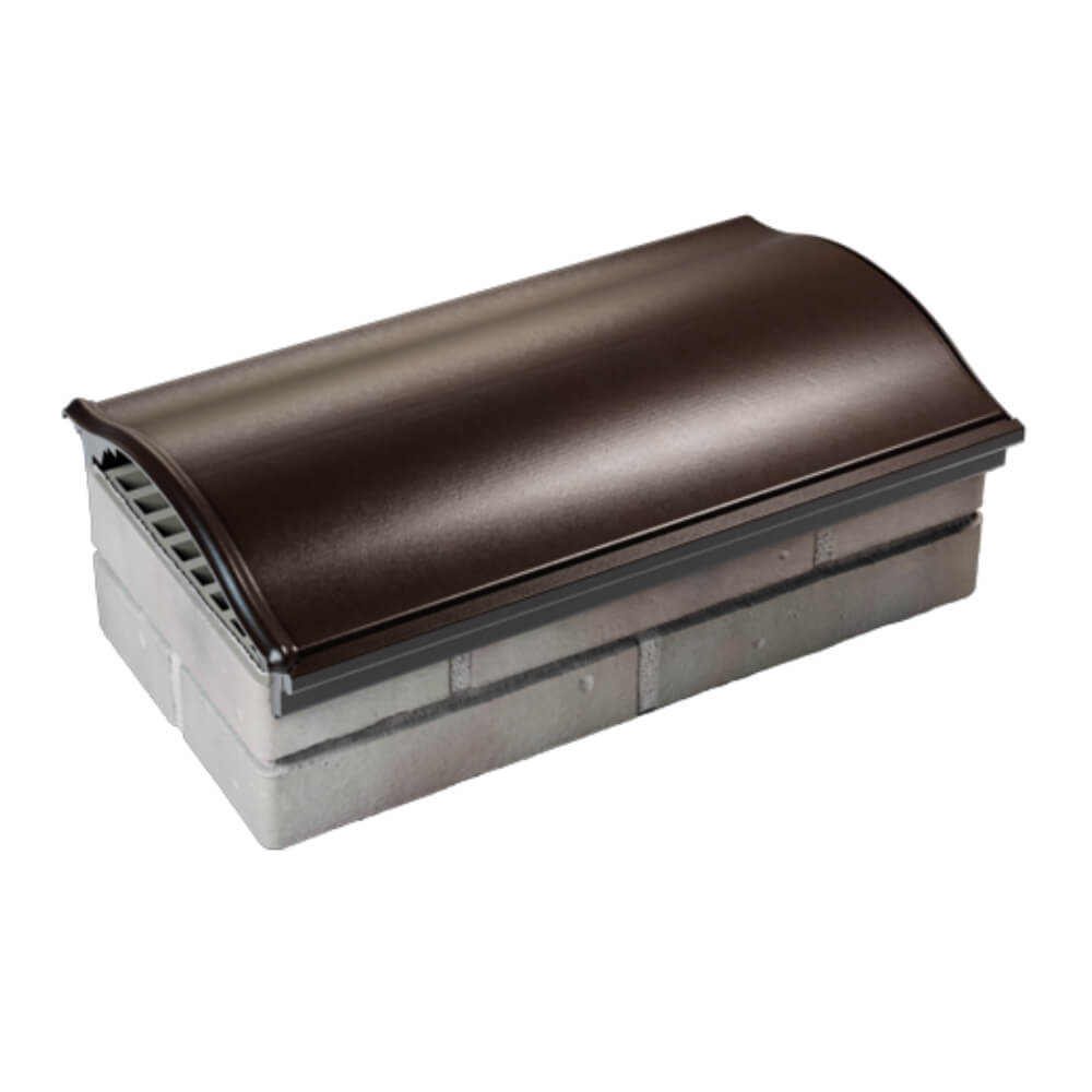 Парапет Zking Монблан Коричневый посадка на 1 кирпич (200/225/255мм) в Харцызске фото