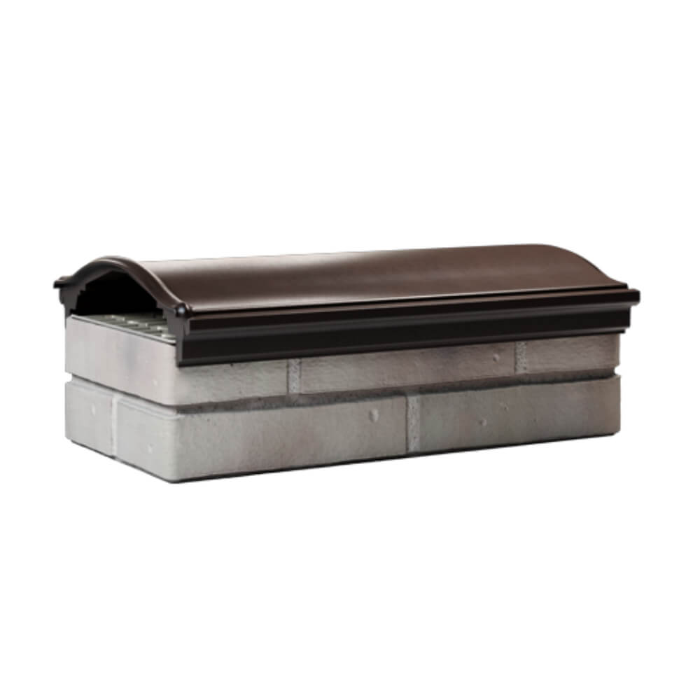 Парапет Zking Монблан Коричневый посадка на 1 кирпич (200/225/255мм) Харцызск фото