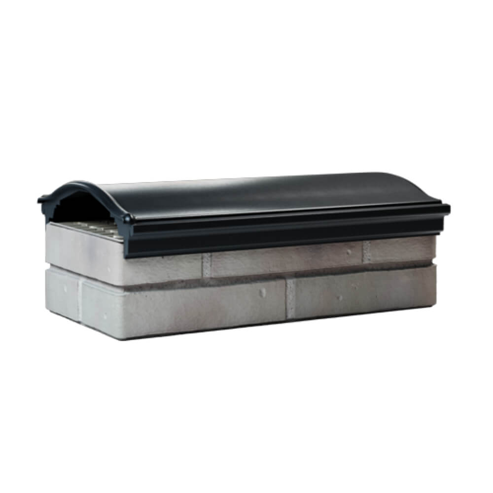 Парапет Zking Монблан Черный посадка на 1 кирпич (200/225/255мм) Харцызск фото