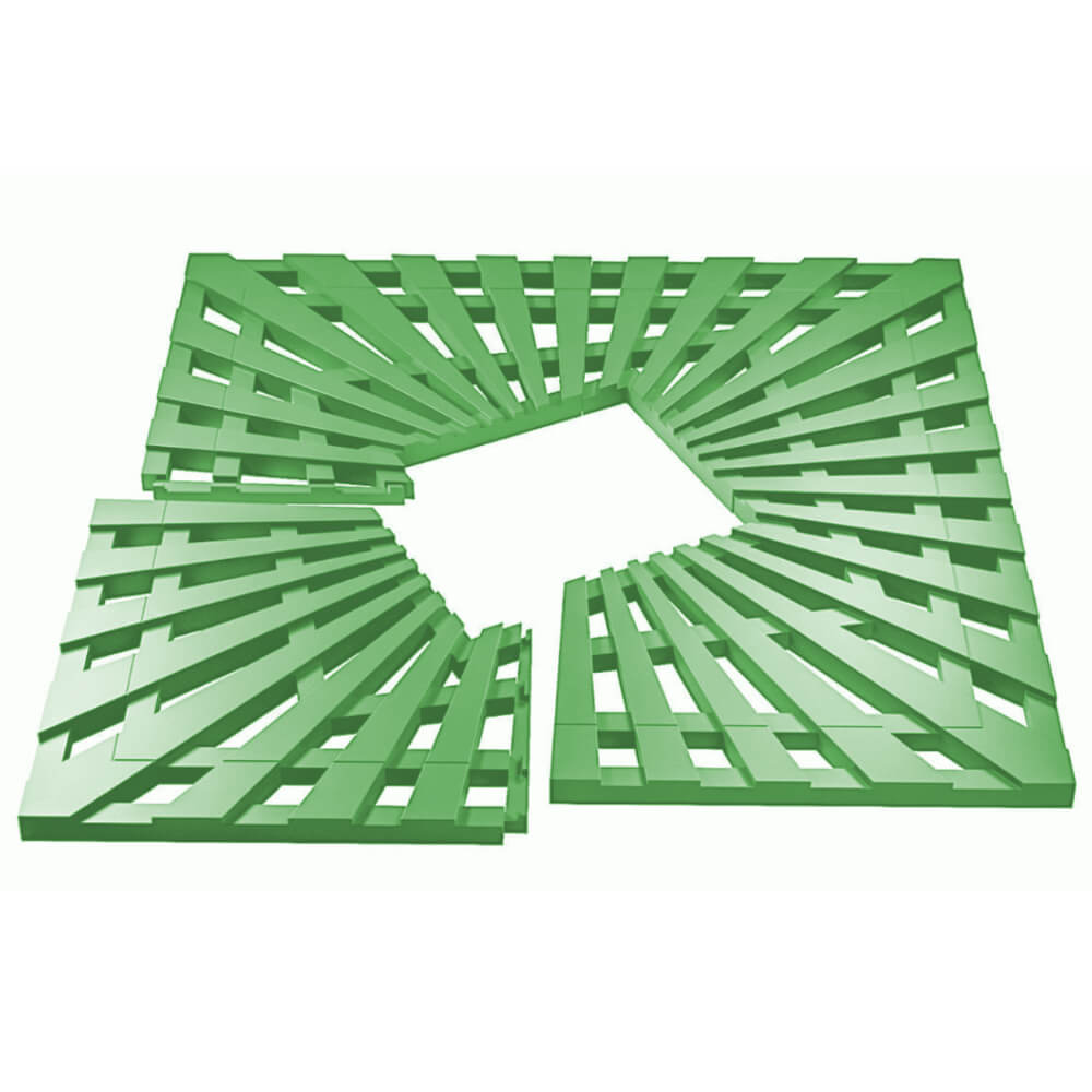 Приствольная решетка для дерева ZKING ATMOSPHERE 1.2х1.2м Зеленая в Харцызске фото