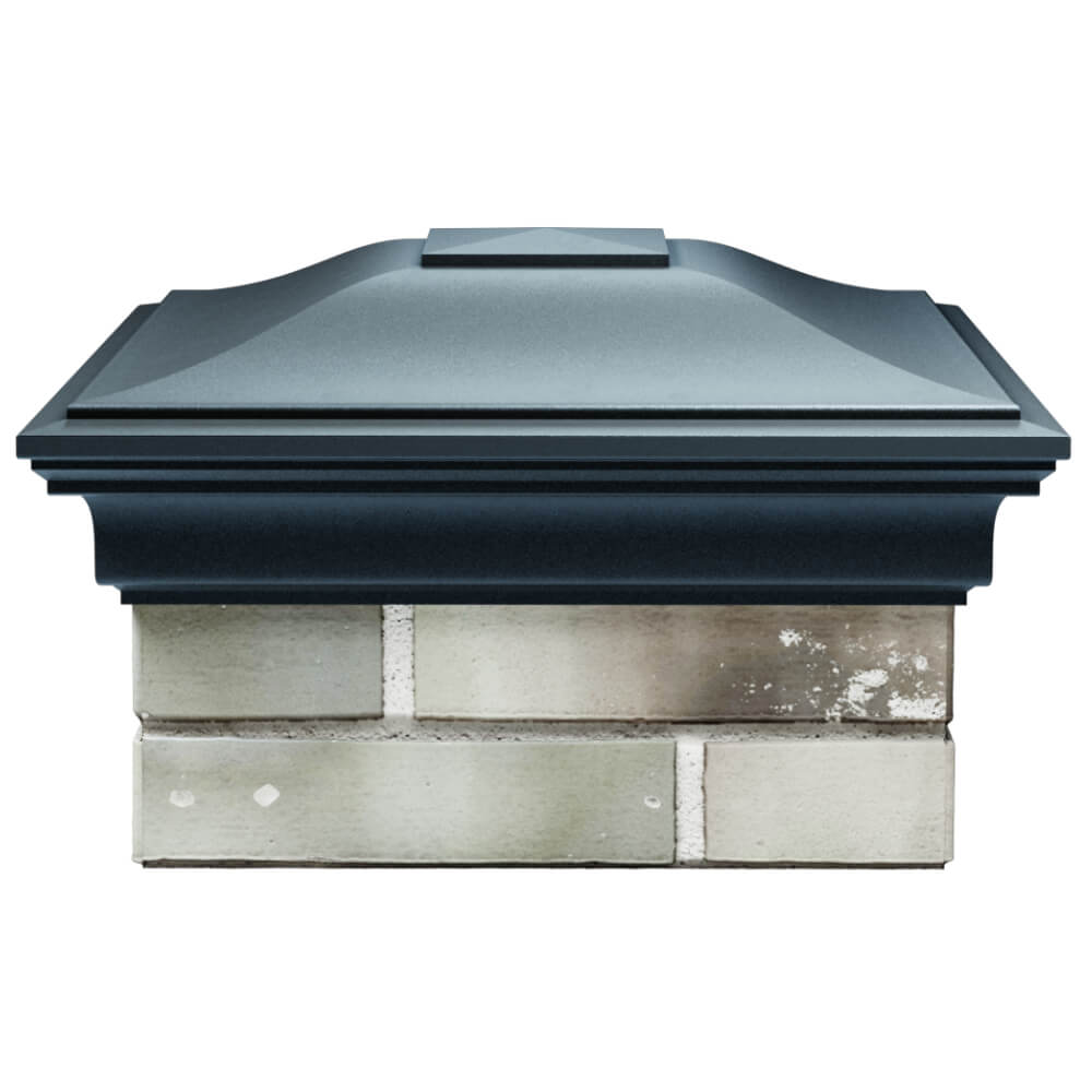 Колпак Zking Монблан Серый на столб 1.5х1.5 кирпича (385х385мм) Харцызск фото