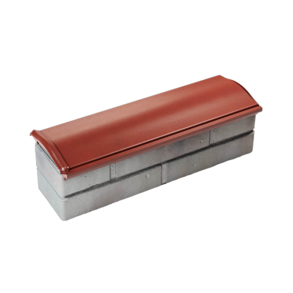 Парапет Zking Монблан Красный посадка на 0.5 кирпича (130мм) в Харцызске фото