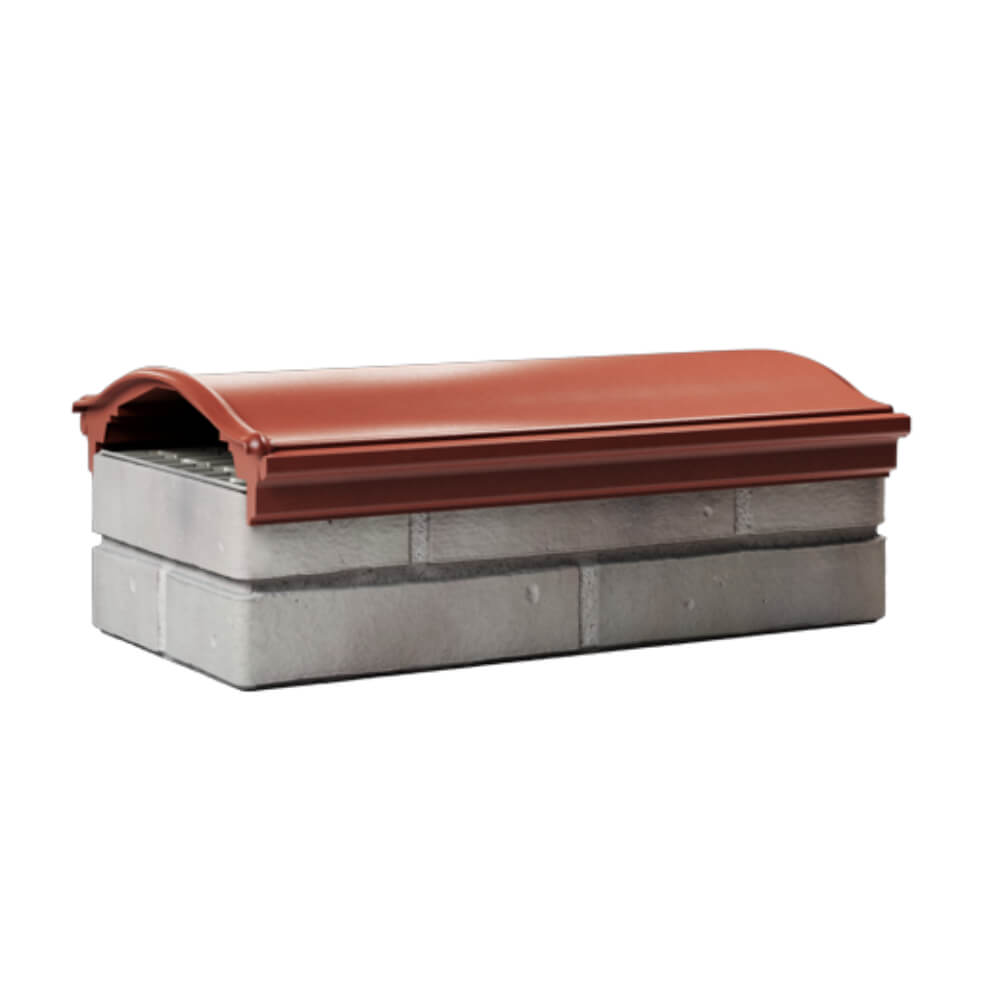 Парапет Zking Монблан Красный посадка на 1 кирпич (200/225/255мм) Харцызск фото