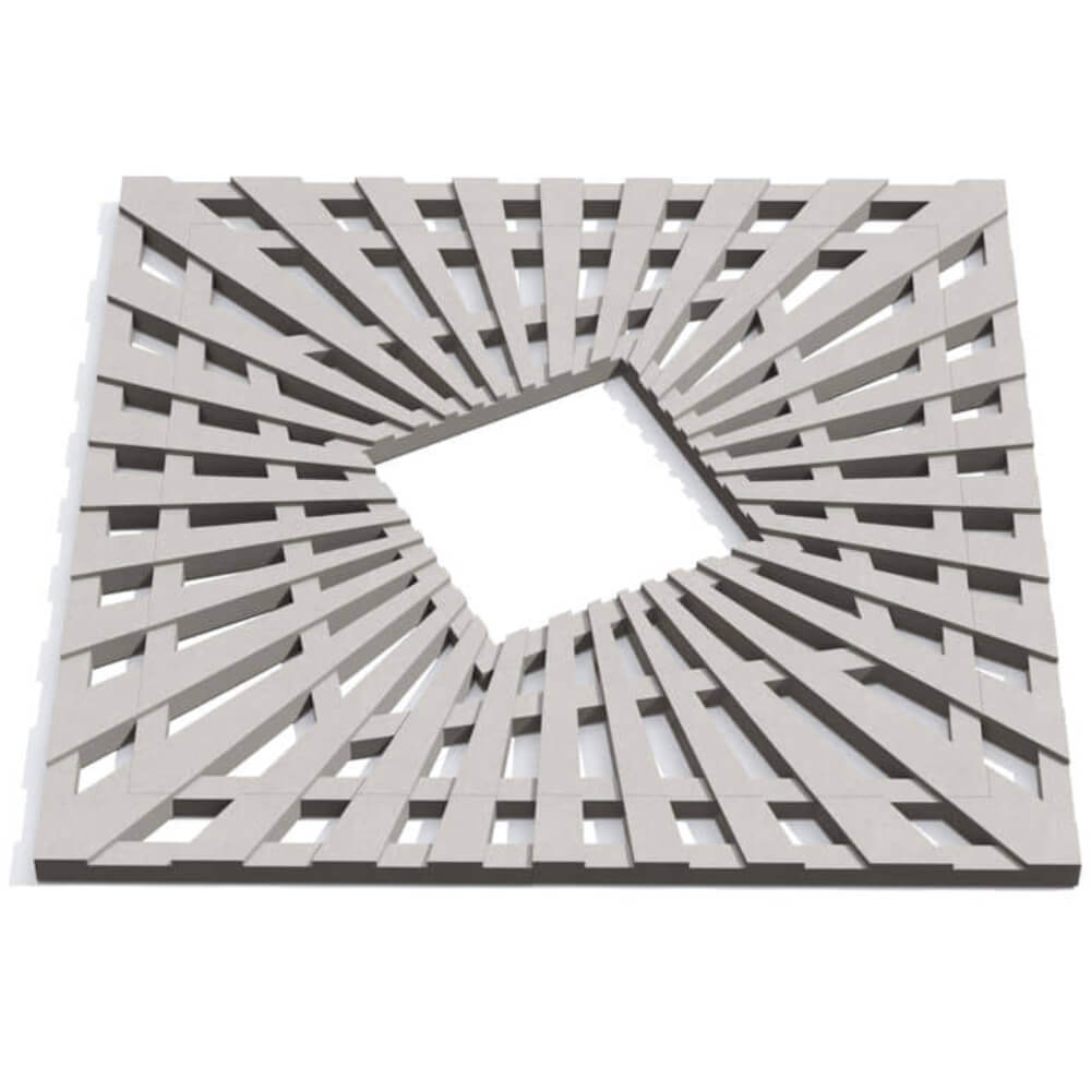 Приствольная решетка для дерева ZKING ATMOSPHERE 1.2х1.2м Бежевая Харцызск фото