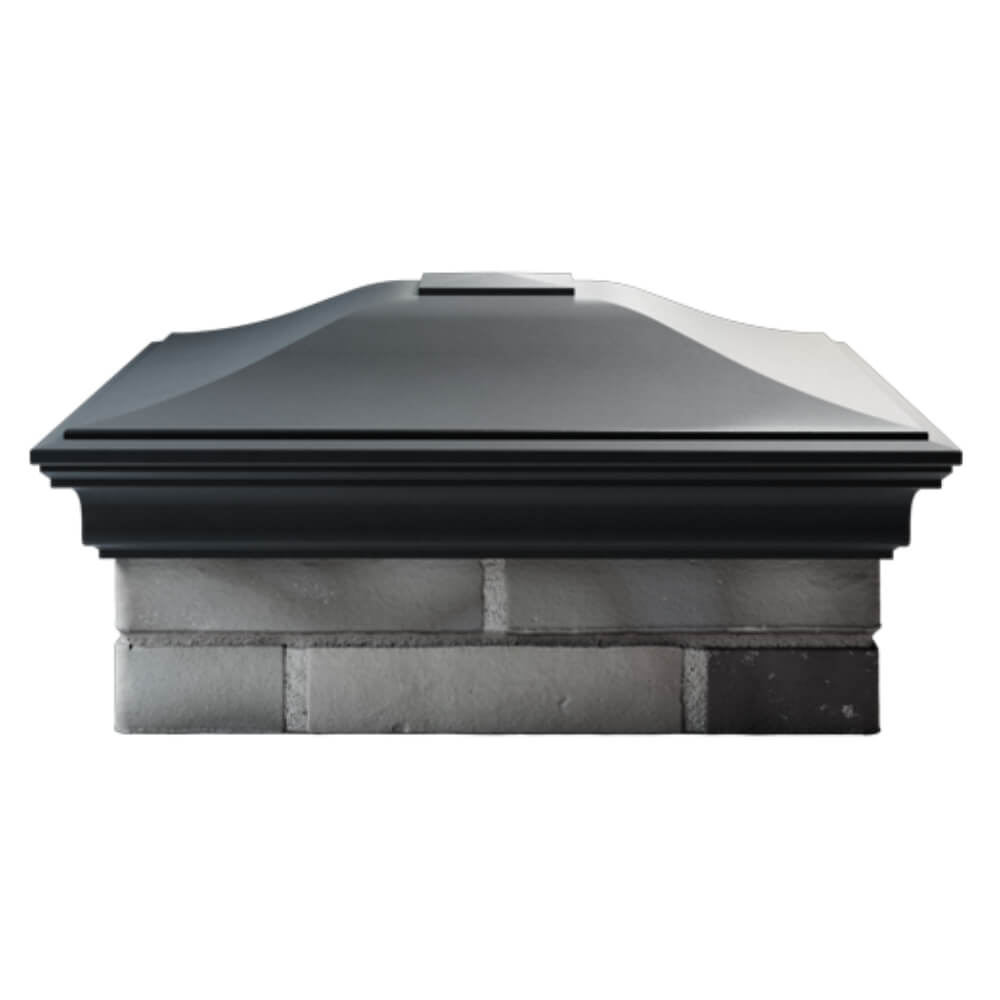 Колпак Zking Монблан Серый на столб 2х2 кирпича (515х515мм) в Харцызске фото
