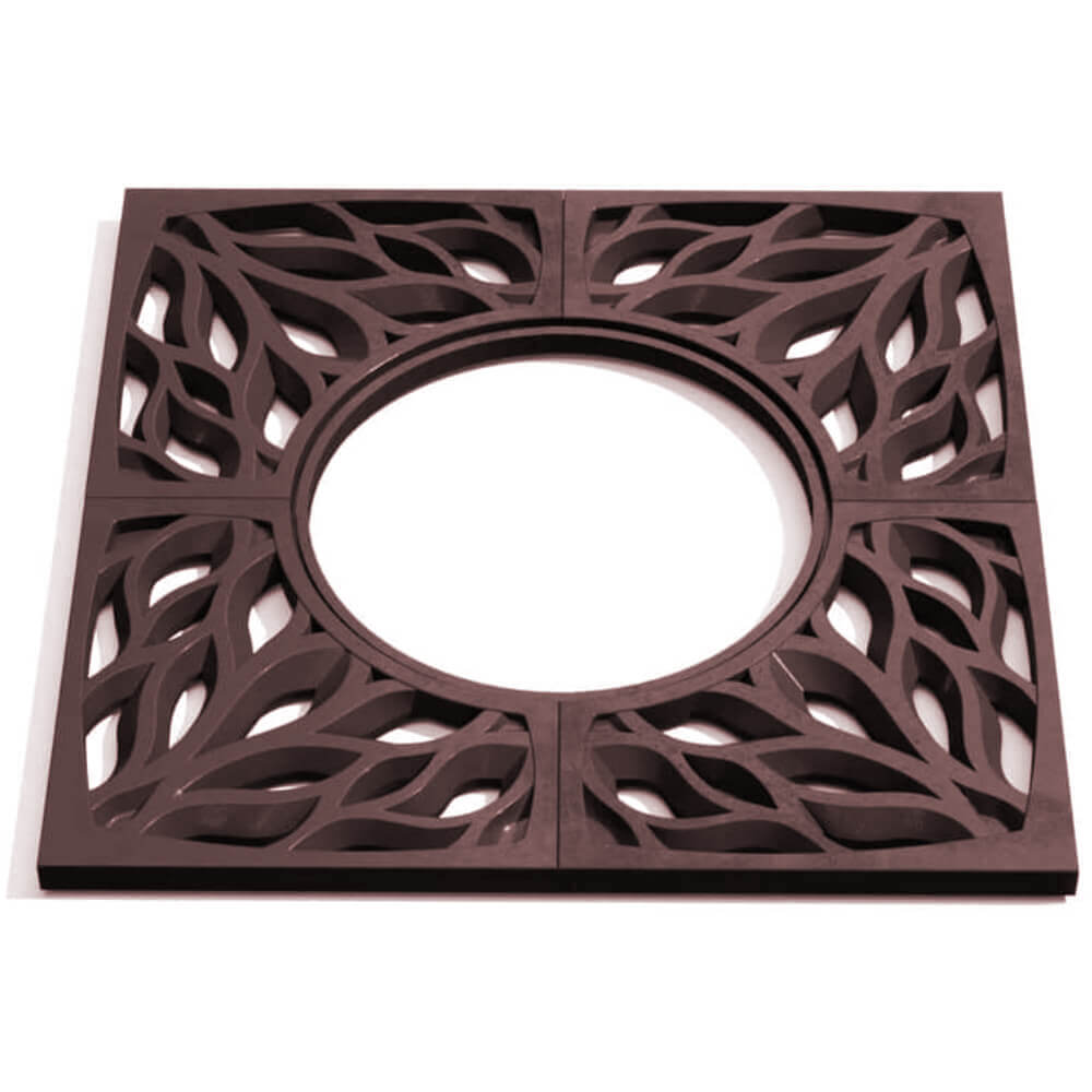 Приствольная решетка для дерева ZKING CRUST 1.2х1.2м Коричневая Харцызск фото