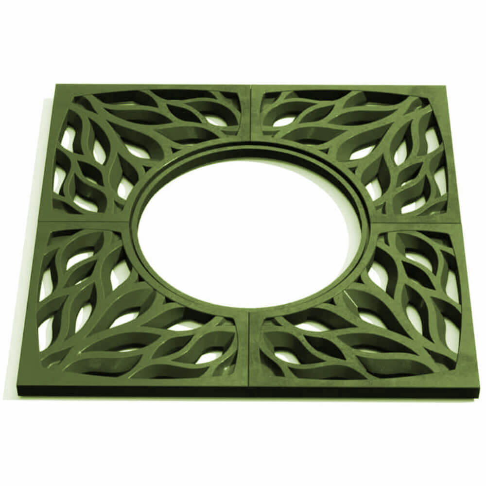 Приствольная решетка для дерева ZKING CRUST 1.2х1.2м Зеленая Харцызск фото