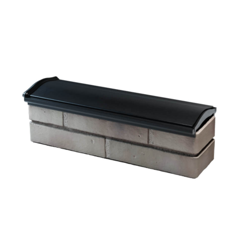 Парапет Zking Монблан Черный посадка на 0.5 кирпича (130мм) в Харцызске фото