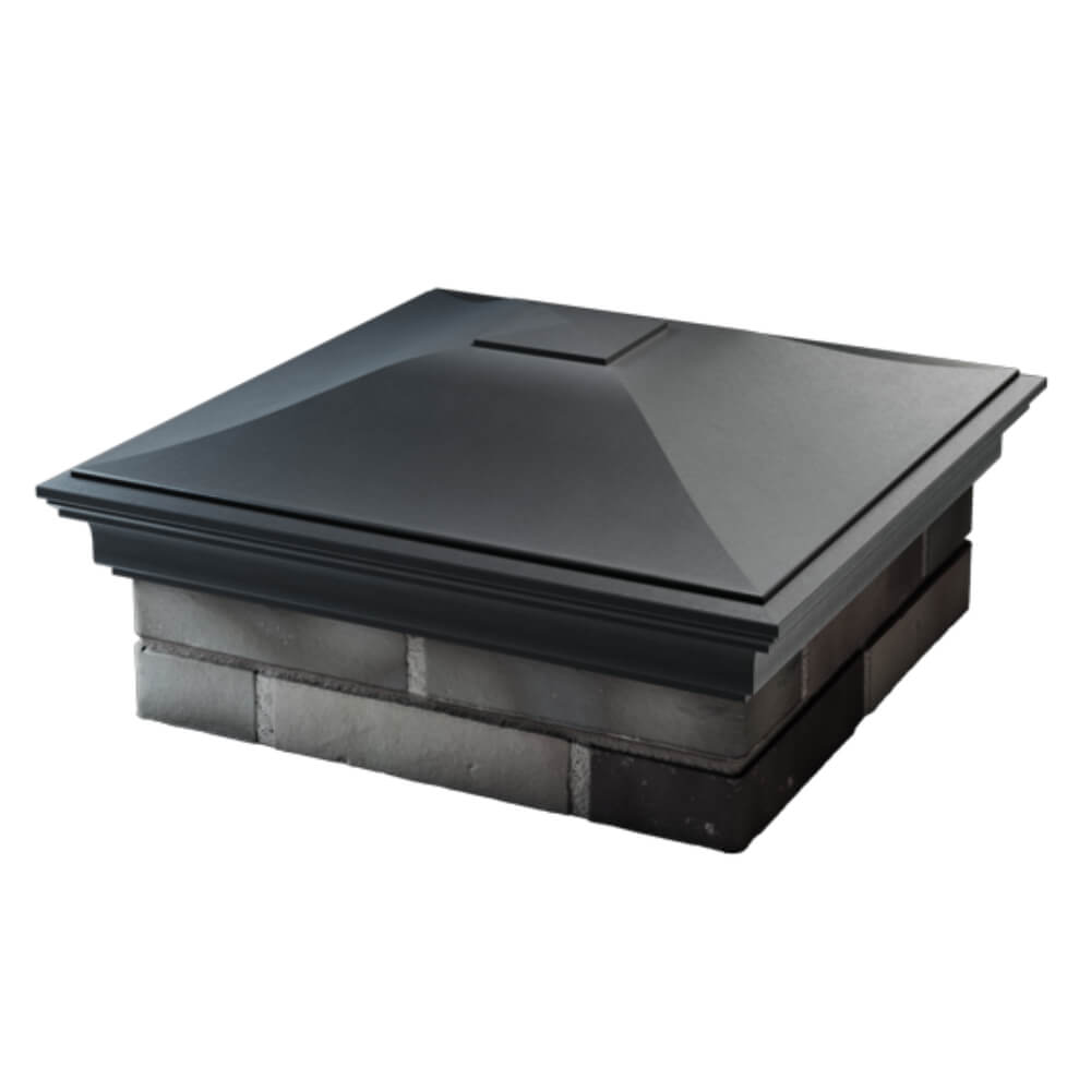 Колпак Zking Монблан Серый на столб 2х2 кирпича (515х515мм) в Харцызске фото