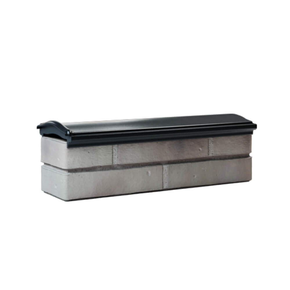 Парапет Zking Монблан Черный посадка на 0.5 кирпича (130мм) Харцызск фото