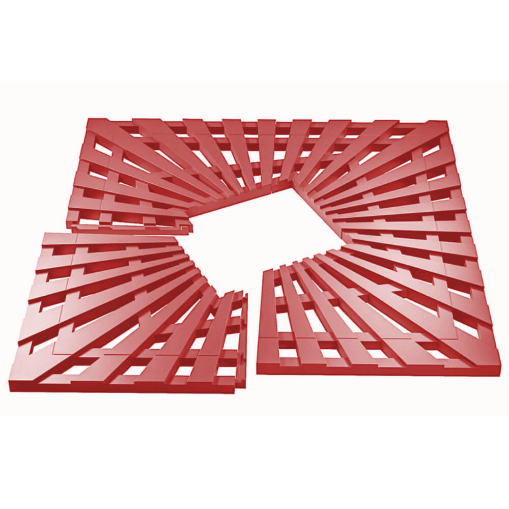 Приствольная решетка для дерева ZKING ATMOSPHERE 1.2х1.2м Красная в Харцызске фото