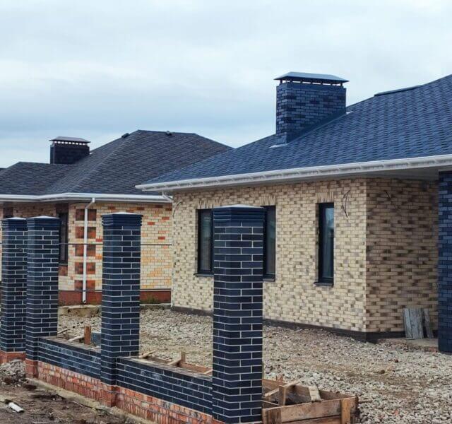 Колпак Zking Бона ХайТек Серый на столб 1.5х1.5 кирпича (385х385мм) в Харцызске фото