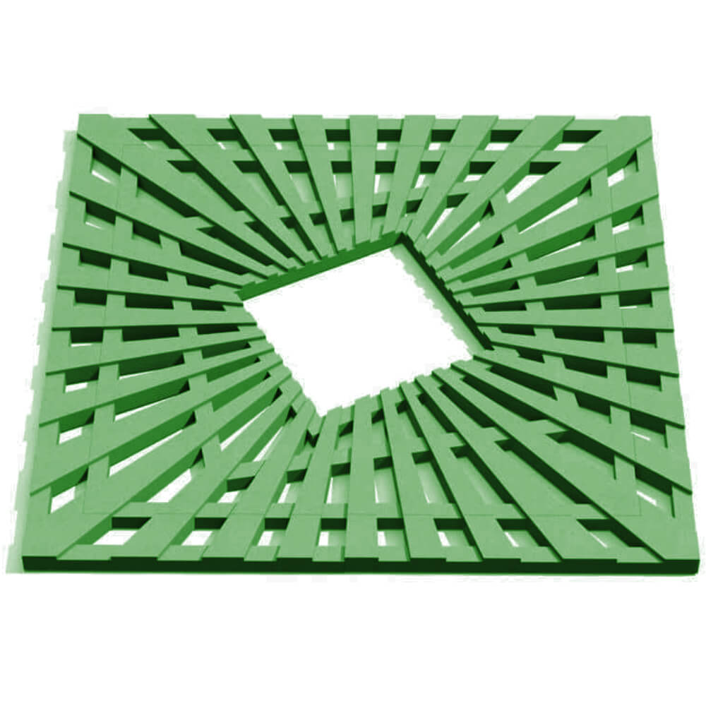 Приствольная решетка для дерева ZKING ATMOSPHERE 1.2х1.2м Зеленая Харцызск фото