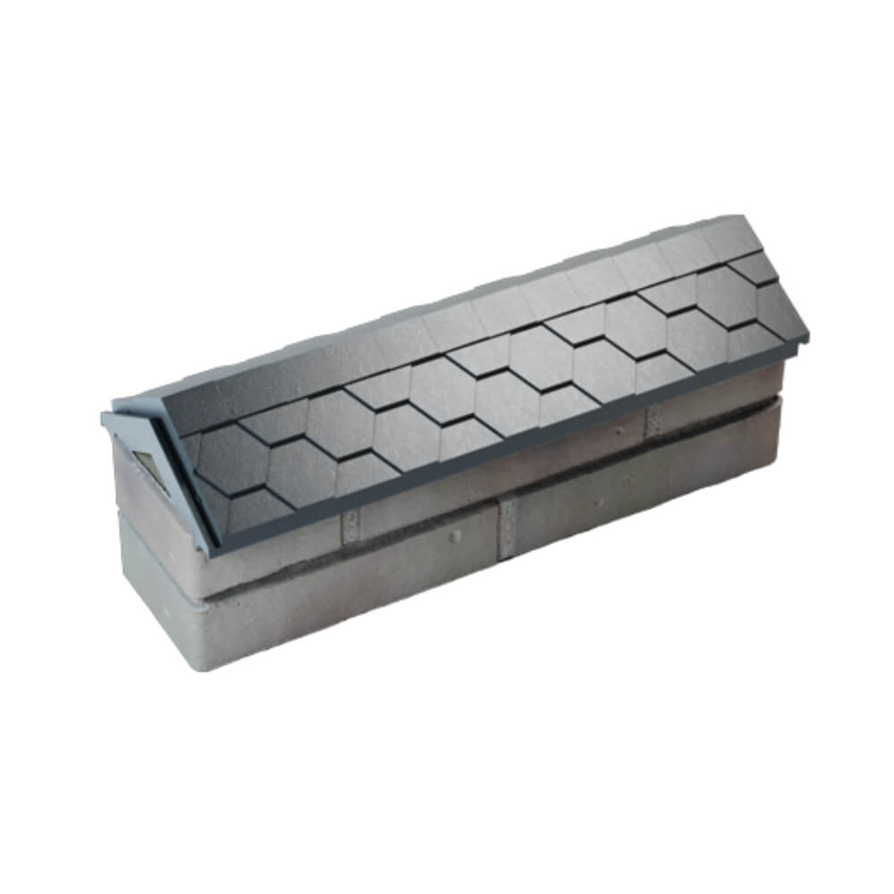 Парапет Zking Эверест Серый с посадкой на 0.5 кирпича (130мм) в Харцызске фото